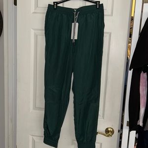 NWT ZGY DENIM NYLON JOGGERS $109 msrp